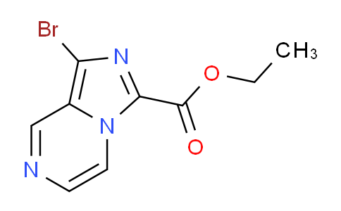 CAS No. 1304064-99-0, Ethyl 1-bromoimidazo[1,5-a]pyrazine-3-carboxylate