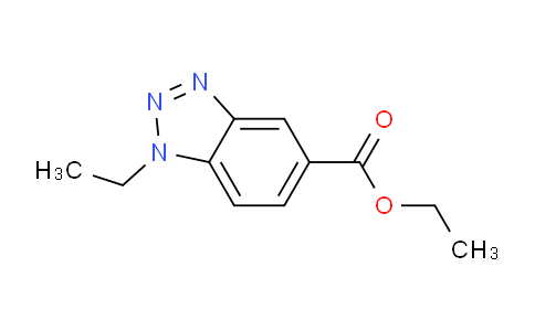 CAS No. 1354407-23-0, Ethyl 1-ethyl-1,2,3-benzotriazole-5-carboxylate