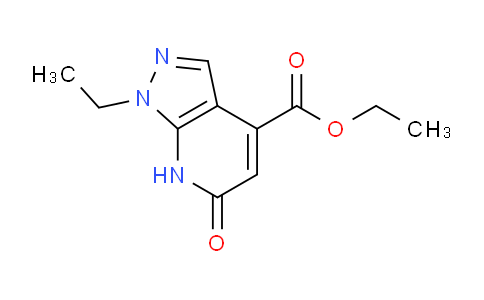 CAS No. 1160246-35-4, Ethyl 1-ethyl-6-oxo-6,7-dihydro-1H-pyrazolo[3,4-b]pyridine-4-carboxylate