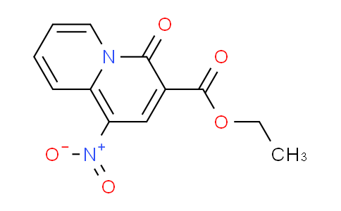 CAS No. 1556-30-5, Ethyl 1-nitro-4-oxo-4H-quinolizine-3-carboxylate