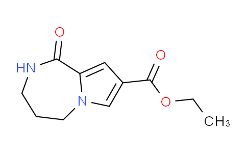 CAS No. 1338563-17-9, Ethyl 1-oxo-2,3,4,5-tetrahydro-1H-pyrrolo[1,2-a][1,4]diazepine-8-carboxylate