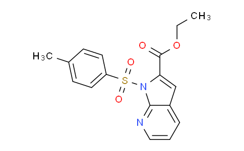 CAS No. 1265235-20-8, Ethyl 1-tosyl-1H-pyrrolo[2,3-b]pyridine-2-carboxylate