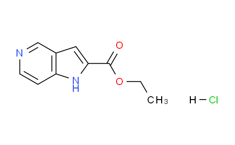 CAS No. 1187929-10-7, Ethyl 1H-pyrrolo[3,2-c]pyridine-2-carboxylate hydrochloride