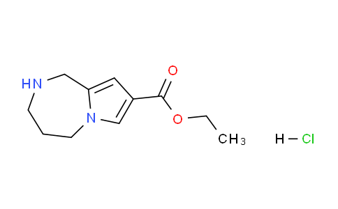 CAS No. 1338563-18-0, Ethyl 2,3,4,5-tetrahydro-1H-pyrrolo[1,2-a][1,4]diazepine-8-carboxylate hydrochloride