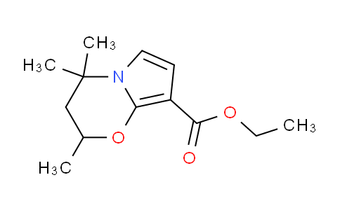 CAS No. 34579-31-2, Ethyl 2,4,4-trimethyl-3,4-dihydro-2H-pyrrolo[2,1-b][1,3]oxazine-8-carboxylate