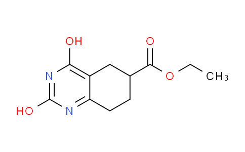 CAS No. 142027-05-2, Ethyl 2,4-dihydroxy-5,6,7,8-tetrahydroquinazoline-6-carboxylate