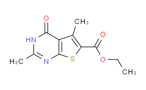 CAS No. 23903-53-9, Ethyl 2,5-dimethyl-4-oxo-3,4-dihydrothieno[2,3-d]pyrimidine-6-carboxylate