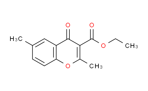CAS No. 77037-49-1, Ethyl 2,6-dimethyl-4-oxo-4H-chromene-3-carboxylate