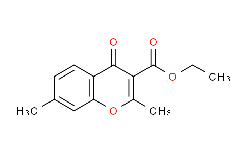 CAS No. 92397-12-1, Ethyl 2,7-dimethyl-4-oxo-4H-chromene-3-carboxylate
