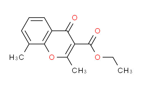 CAS No. 367526-66-7, Ethyl 2,8-dimethyl-4-oxo-4H-chromene-3-carboxylate