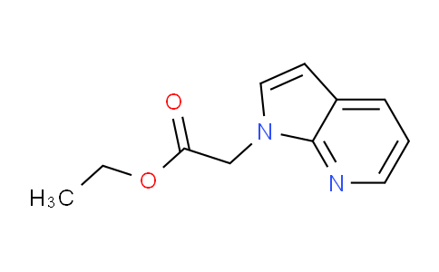 CAS No. 1048913-05-8, Ethyl 2-(1H-pyrrolo[2,3-b]pyridin-1-yl)acetate