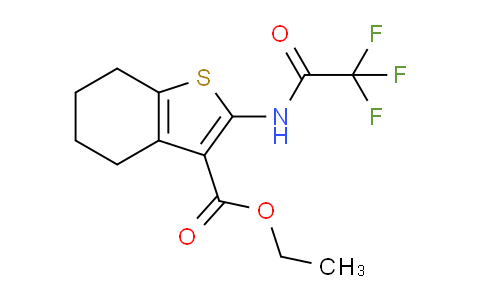 CAS No. 171734-43-3, Ethyl 2-(2,2,2-trifluoroacetamido)-4,5,6,7-tetrahydrobenzo[b]thiophene-3-carboxylate