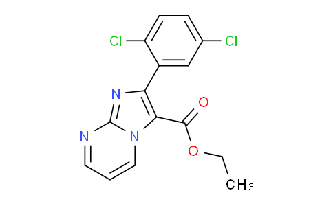 CAS No. 1426521-28-9, Ethyl 2-(2,5-dichlorophenyl)imidazo[1,2-a]pyrimidine-3-carboxylate