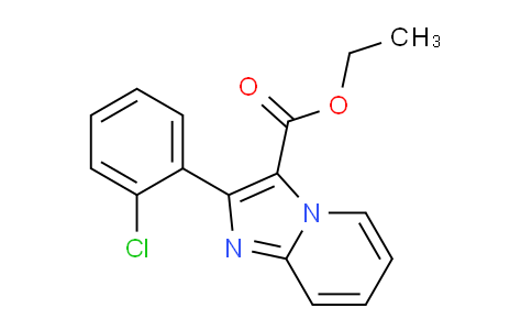 CAS No. 1426521-20-1, Ethyl 2-(2-chlorophenyl)imidazo[1,2-a]pyridine-3-carboxylate