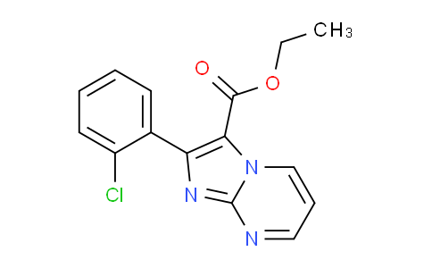 CAS No. 1956318-43-6, Ethyl 2-(2-chlorophenyl)imidazo[1,2-a]pyrimidine-3-carboxylate