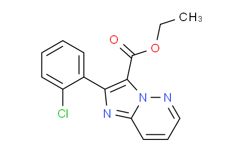 CAS No. 1956318-29-8, Ethyl 2-(2-chlorophenyl)imidazo[1,2-b]pyridazine-3-carboxylate