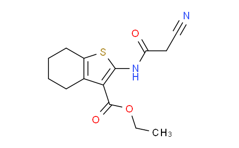 CAS No. 380467-91-4, Ethyl 2-(2-cyanoacetamido)-4,5,6,7-tetrahydrobenzo[b]thiophene-3-carboxylate