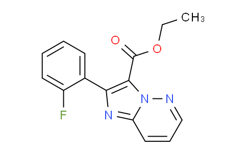 CAS No. 1923069-02-6, Ethyl 2-(2-fluorophenyl)imidazo[1,2-b]pyridazine-3-carboxylate