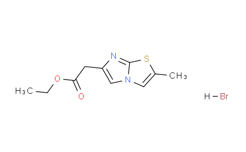 CAS No. 1334784-84-7, Ethyl 2-(2-methylimidazo[2,1-b]thiazol-6-yl)acetate hydrobromide