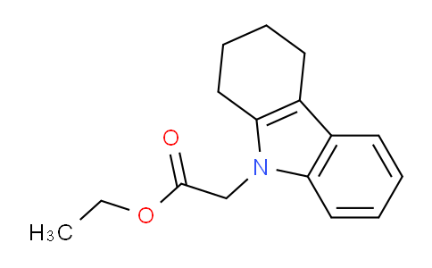 CAS No. 175654-38-3, Ethyl 2-(3,4-dihydro-1H-carbazol-9(2H)-yl)acetate
