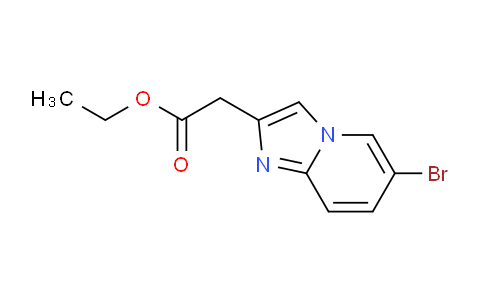 CAS No. 59128-04-0, Ethyl 2-(6-bromoimidazo[1,2-a]pyridin-2-yl)acetate