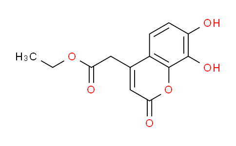 CAS No. 854045-68-4, Ethyl 2-(7,8-dihydroxy-2-oxo-2H-chromen-4-yl)acetate