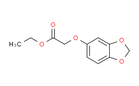 CAS No. 179110-57-7, Ethyl 2-(benzo[d][1,3]dioxol-5-yloxy)acetate