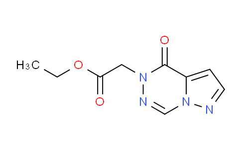 CAS No. 1011371-03-1, Ethyl 2-(oxopyrazolo[1,5-d][1,2,4]triazin-1-yl)acetate