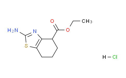 CAS No. 40440-22-0, Ethyl 2-amino-4,5,6,7-tetrahydrobenzo[d]thiazole-4-carboxylate hydrochloride