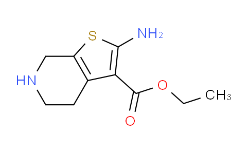 CAS No. 24237-44-3, Ethyl 2-amino-4,5,6,7-tetrahydrothieno[2,3-c]pyridine-3-carboxylate