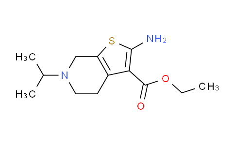 CAS No. 74022-33-6, Ethyl 2-amino-6-isopropyl-4,5,6,7-tetrahydrothieno[2,3-c]pyridine-3-carboxylate