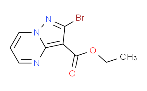 CAS No. 1394003-51-0, Ethyl 2-bromopyrazolo[1,5-a]pyrimidine-3-carboxylate