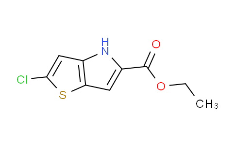 CAS No. 332099-38-4, Ethyl 2-chloro-4H-thieno[3,2-b]pyrrole-5-carboxylate