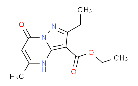 CAS No. 1370598-01-8, Ethyl 2-ethyl-5-methyl-7-oxo-4,7-dihydropyrazolo[1,5-a]pyrimidine-3-carboxylate