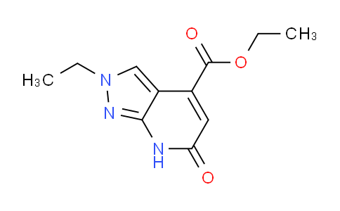 CAS No. 1174879-40-3, Ethyl 2-ethyl-6-oxo-6,7-dihydro-2H-pyrazolo[3,4-b]pyridine-4-carboxylate