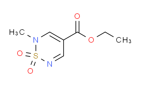 CAS No. 1710202-97-3, Ethyl 2-methyl-2H-1,2,6-thiadiazine-4-carboxylate 1,1-dioxide