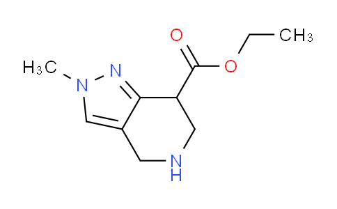 CAS No. 1391733-95-1, Ethyl 2-methyl-4,5,6,7-tetrahydro-2H-pyrazolo[4,3-c]pyridine-7-carboxylate