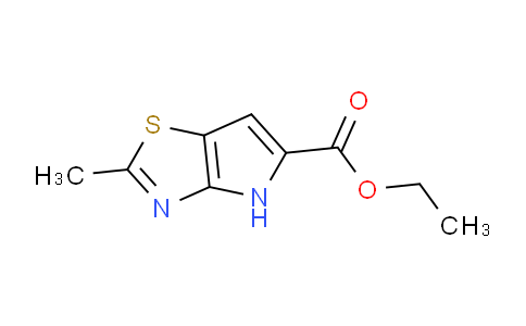 CAS No. 1379311-56-4, Ethyl 2-methyl-4H-pyrrolo[2,3-d]thiazole-5-carboxylate