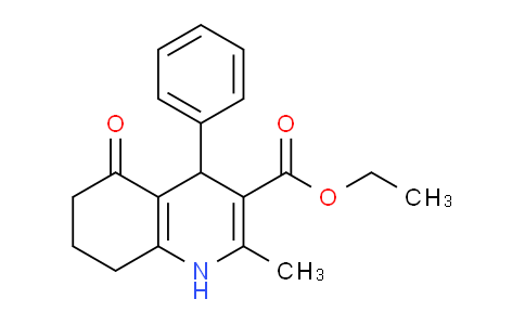 CAS No. 33323-03-4, Ethyl 2-methyl-5-oxo-4-phenyl-1,4,5,6,7,8-hexahydroquinoline-3-carboxylate