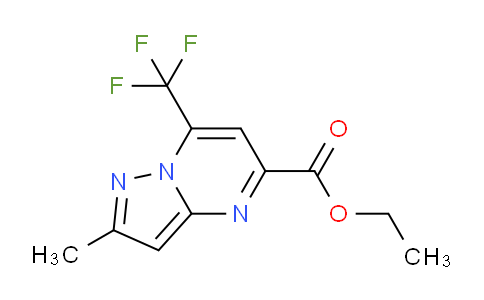 CAS No. 937601-40-6, Ethyl 2-methyl-7-(trifluoromethyl)pyrazolo[1,5-a]pyrimidine-5-carboxylate