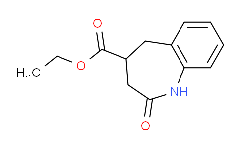 CAS No. 412027-25-9, Ethyl 2-oxo-2,3,4,5-tetrahydro-1H-benzo[b]azepine-4-carboxylate