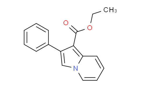 CAS No. 39203-59-3, Ethyl 2-phenylindolizine-1-carboxylate