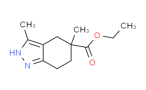 CAS No. 1956336-12-1, Ethyl 3,5-dimethyl-4,5,6,7-tetrahydro-2H-indazole-5-carboxylate