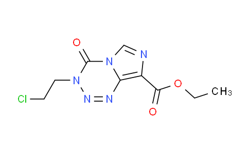 CAS No. 113942-48-6, Ethyl 3-(2-chloroethyl)-4-oxo-3,4-dihydroimidazo[5,1-d][1,2,3,5]tetrazine-8-carboxylate