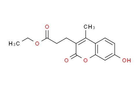 CAS No. 5969-19-7, Ethyl 3-(7-hydroxy-4-methyl-2-oxo-2H-chromen-3-yl)propanoate