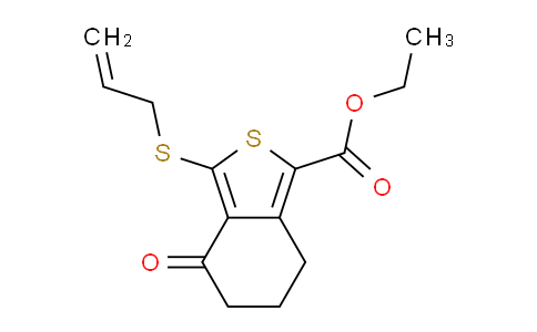 CAS No. 172516-32-4, Ethyl 3-(allylthio)-4-oxo-4,5,6,7-tetrahydrobenzo[c]thiophene-1-carboxylate