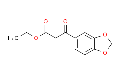 CAS No. 81581-27-3, Ethyl 3-(benzo[d][1,3]dioxol-5-yl)-3-oxopropanoate