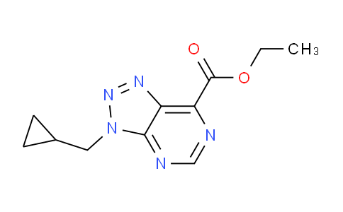 CAS No. 1923082-74-9, Ethyl 3-(cyclopropylmethyl)-3H-[1,2,3]triazolo[4,5-d]pyrimidine-7-carboxylate