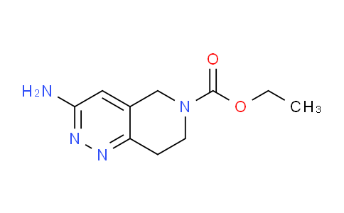 CAS No. 1474036-13-9, Ethyl 3-amino-7,8-dihydropyrido[4,3-c]pyridazine-6(5H)-carboxylate