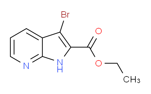 CAS No. 1627833-44-6, Ethyl 3-bromo-1H-pyrrolo[2,3-b]pyridine-2-carboxylate
